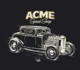 Acme Speed Shop '32 Coupe T-Shirt sold by Malibu Shirts