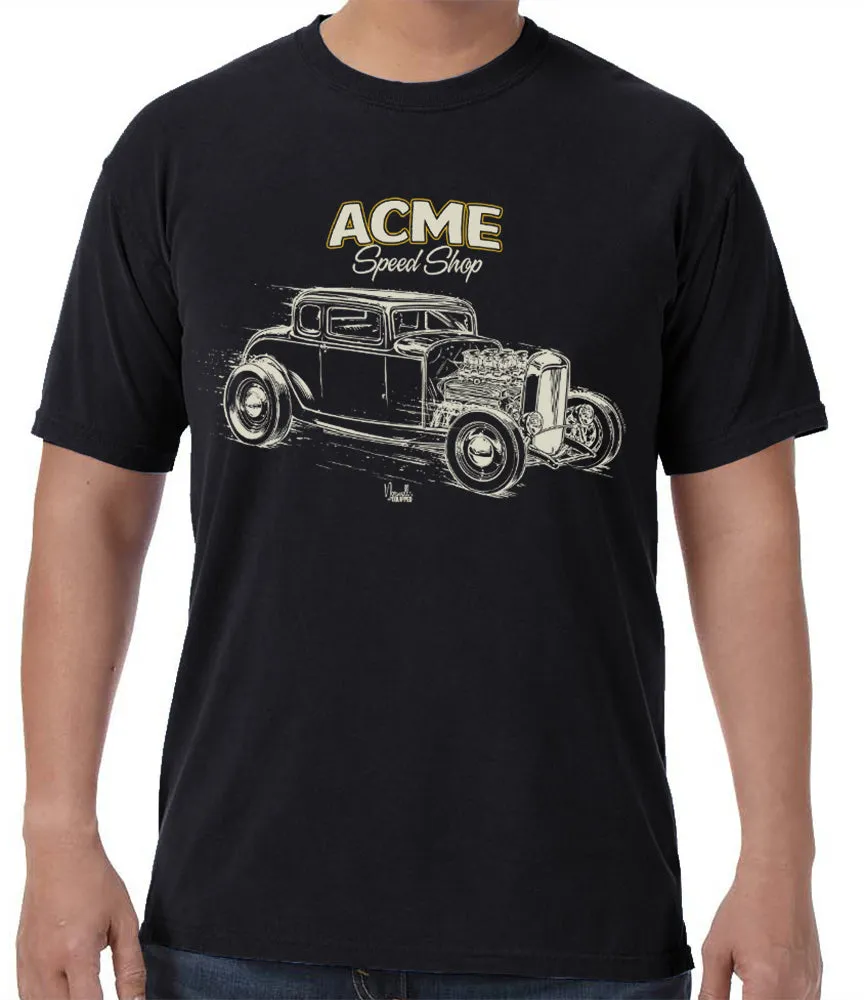 Acme Speed Shop '32 Coupe T-Shirt sold by Malibu Shirts