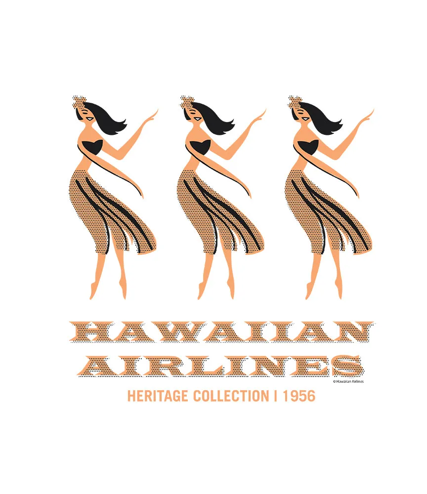 Hawaiian Airlines Hula Girls T-Shirt sold by Malibu Shirts product image thumbnail 2