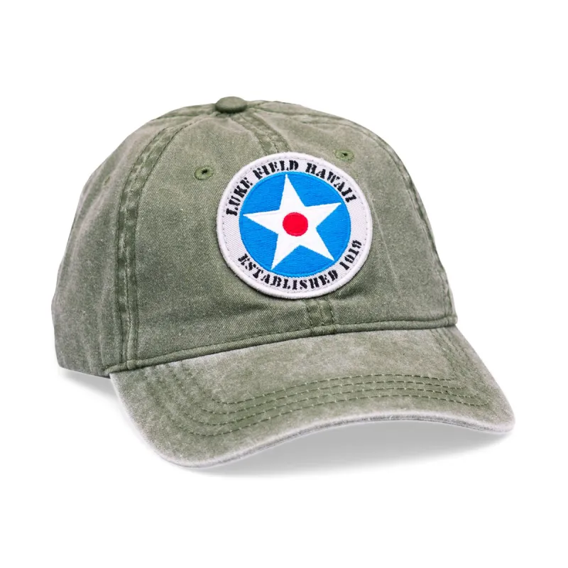 Luke Field Hawaii Adjustable Cap sold by Malibu Shirts