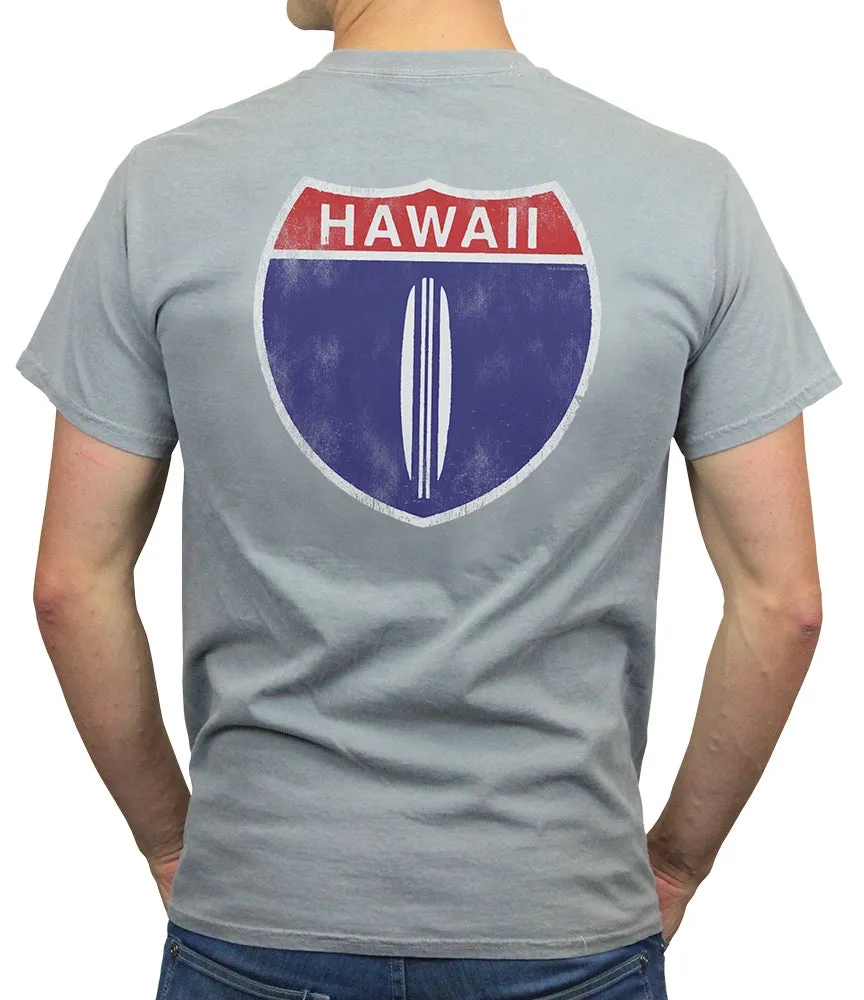 Hawaii Highway 1 T-Shirt sold by Malibu Shirts
