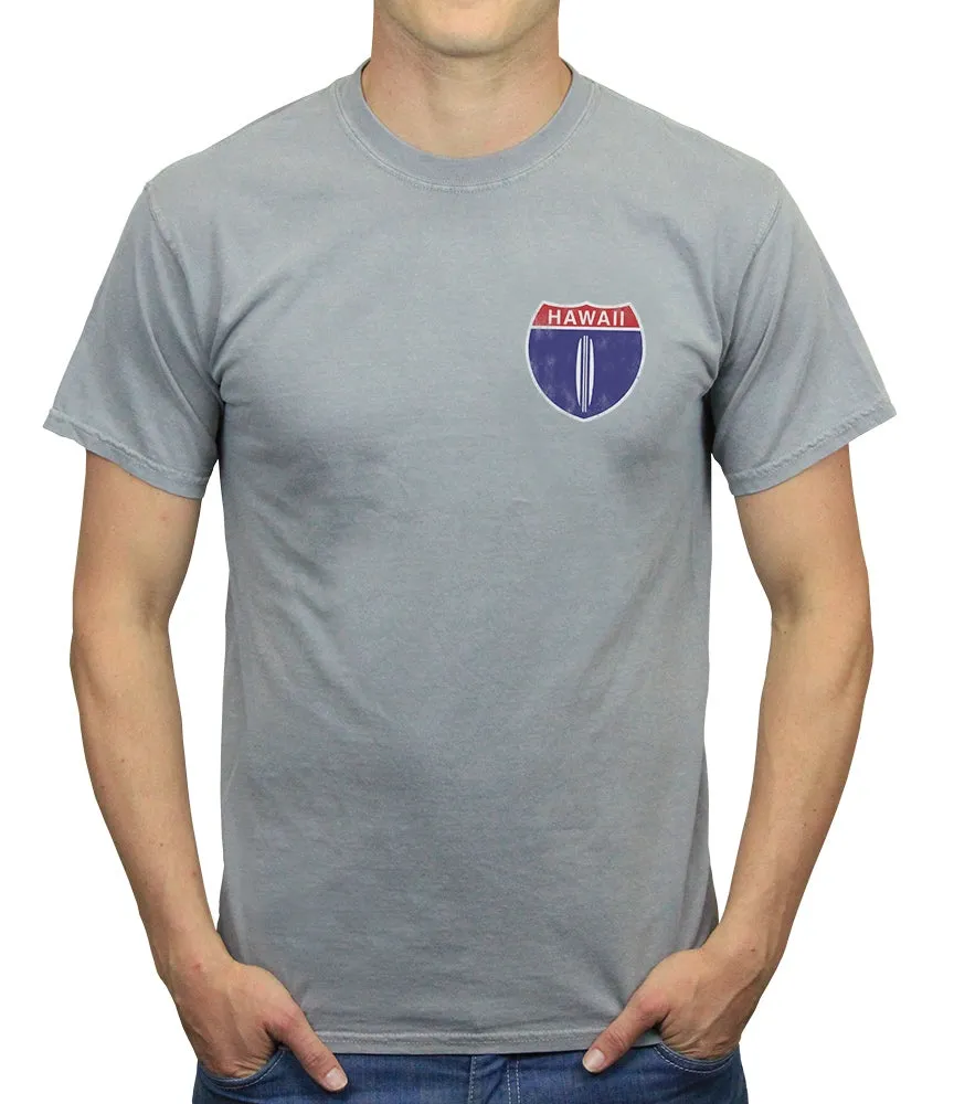 Hawaii Highway 1 T-Shirt sold by Malibu Shirts product image thumbnail 3
