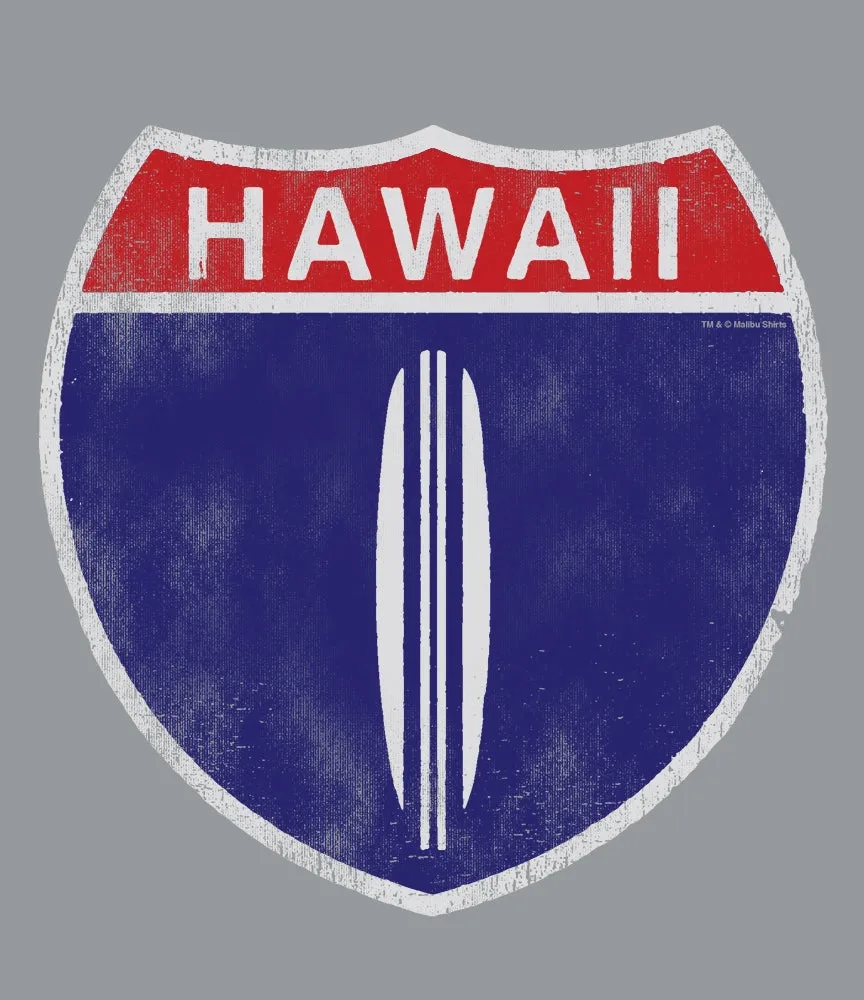Hawaii Highway 1 T-Shirt sold by Malibu Shirts product image thumbnail 2