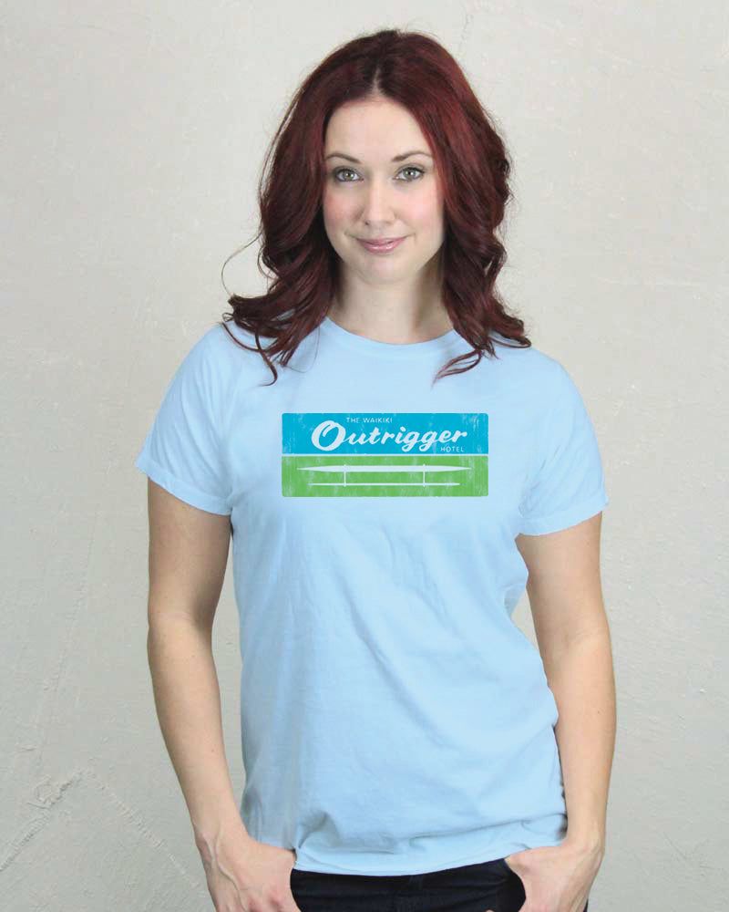 Outrigger Resort Women's T-Shirt sold by Malibu Shirts