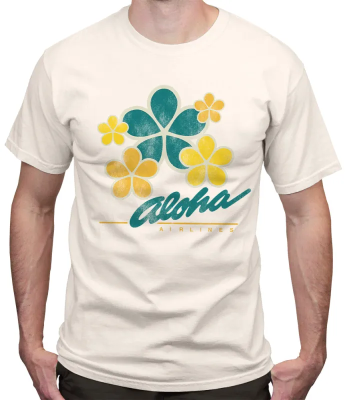 Aloha Airlines 70's Flowers T-shirt sold by Malibu Shirts