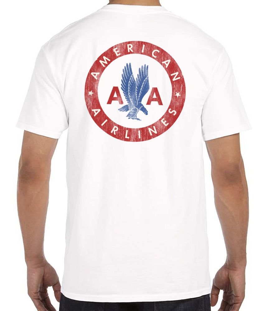 American Airlines Logo Men's T-Shirt sold by Malibu Shirts