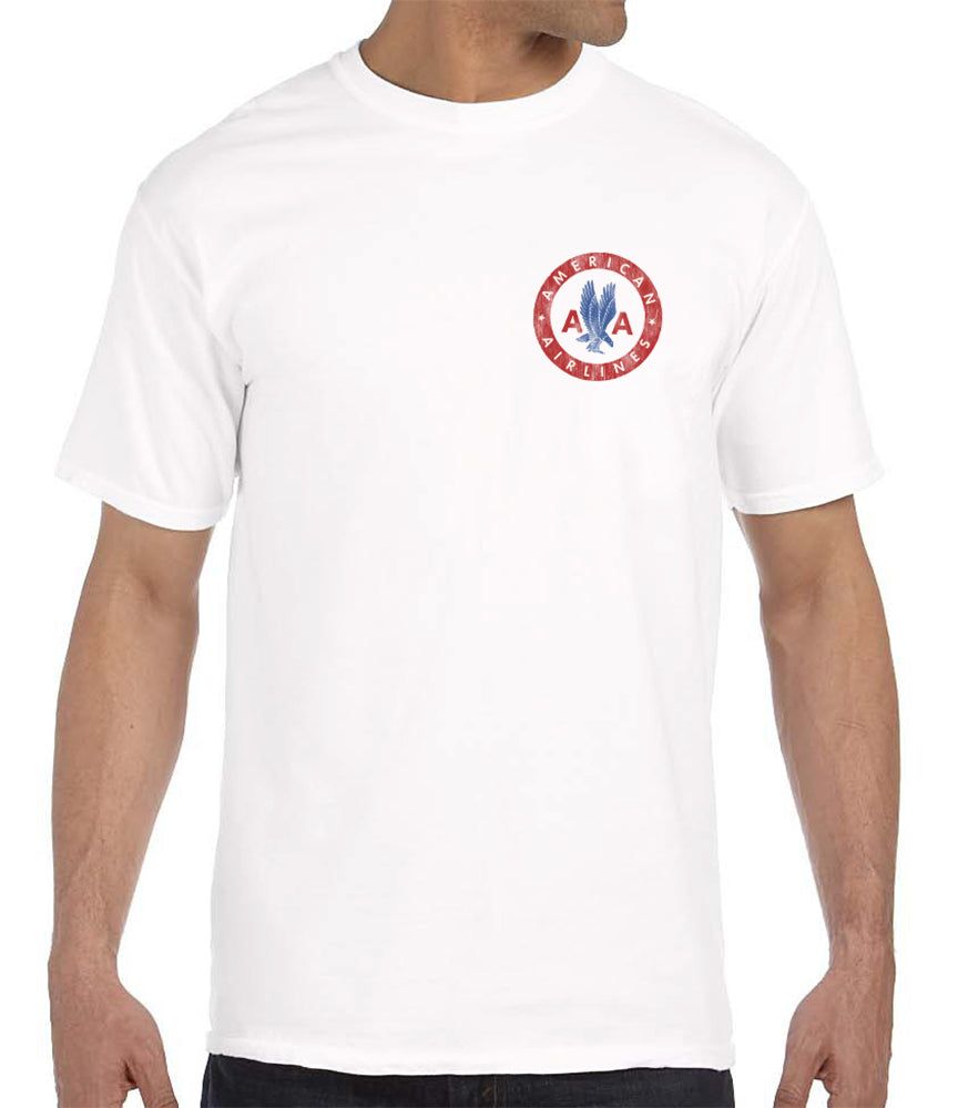 American Airlines Logo Men's T-Shirt sold by Malibu Shirts product image thumbnail 4