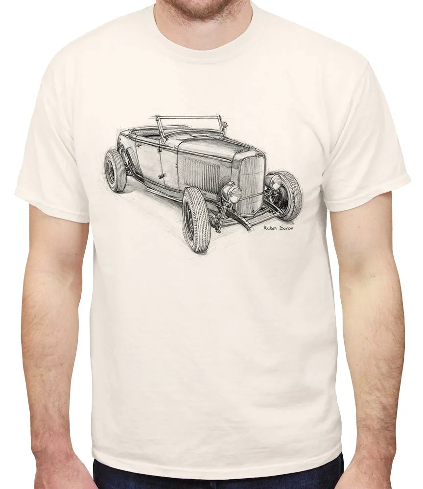 Acme Speed Shop 1932 Roadster T-Shirt sold by Malibu Shirts