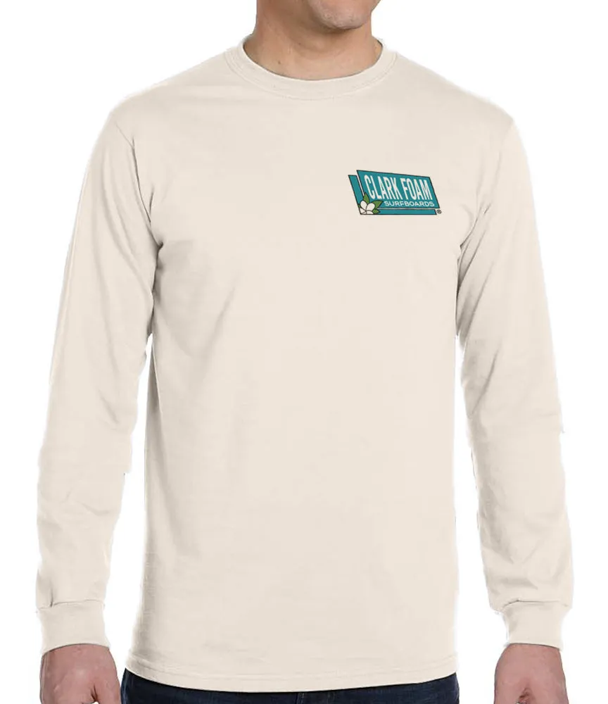 Clark Foam Wahine Long Sleeve T-Shirt sold by Malibu Shirts product image thumbnail 3