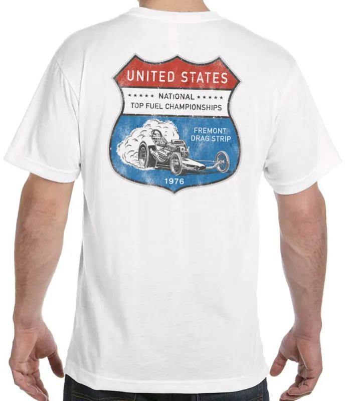 U.S. Nationals 1976 T-Shirt sold by Malibu Shirts