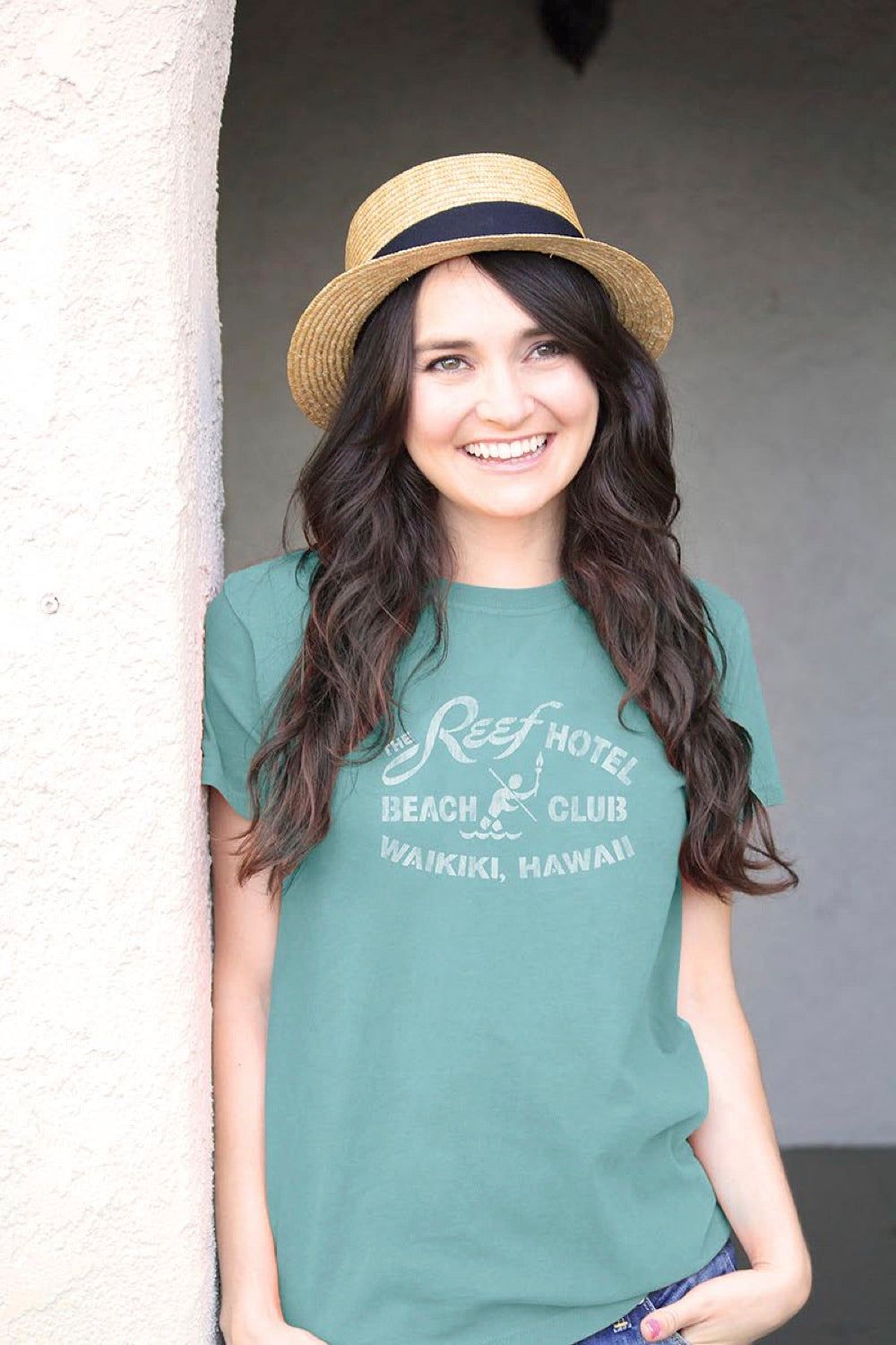 Reef Hotel Women's T-Shirt sold by Malibu Shirts product image thumbnail 2