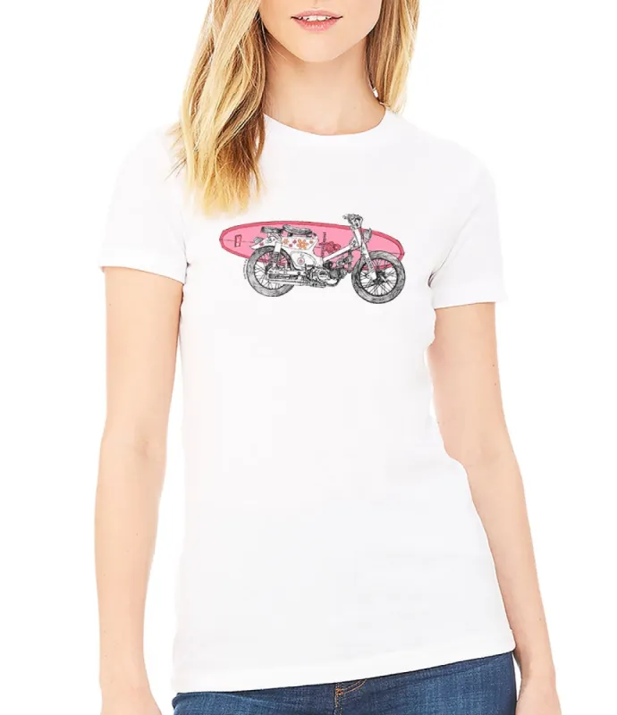 PF Moto Bike Women's T-Shirt sold by Malibu Shirts