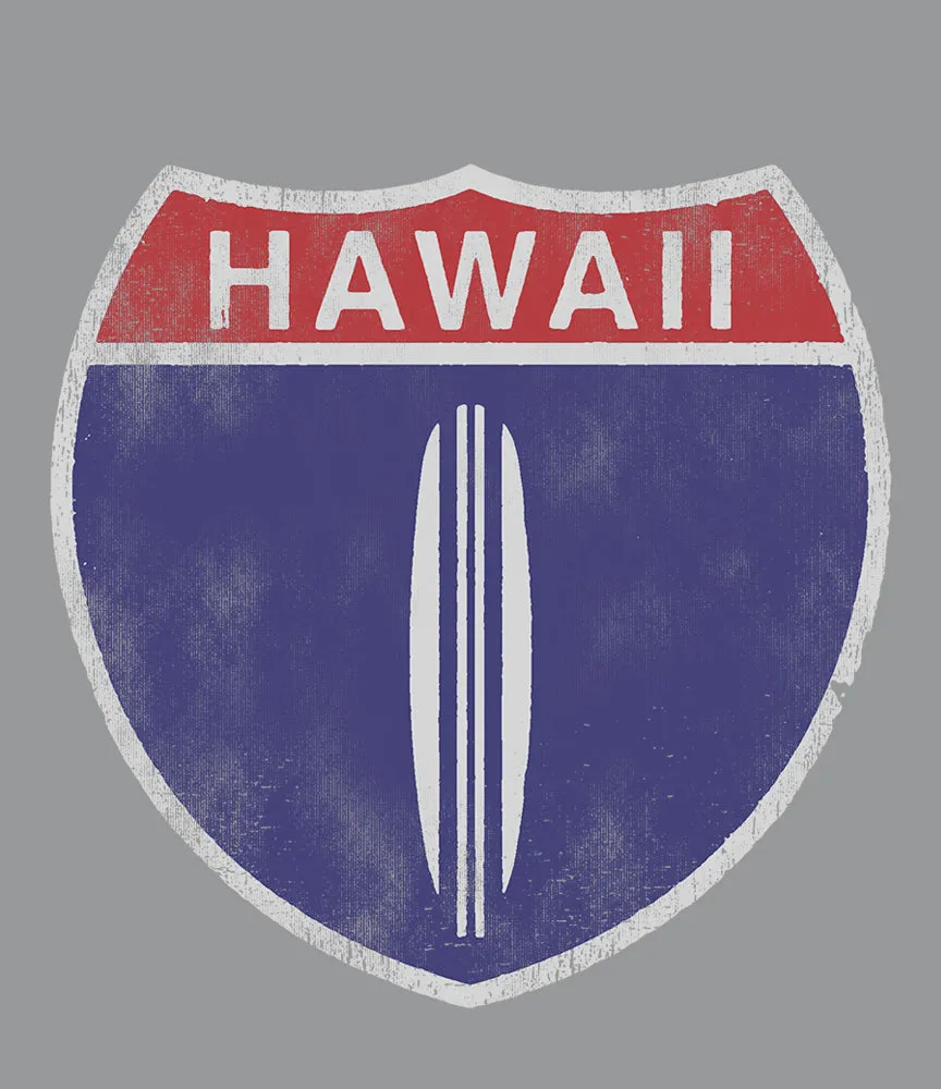 Hawaii Hwy 1 Men's Tank sold by Malibu Shirts product image thumbnail 2