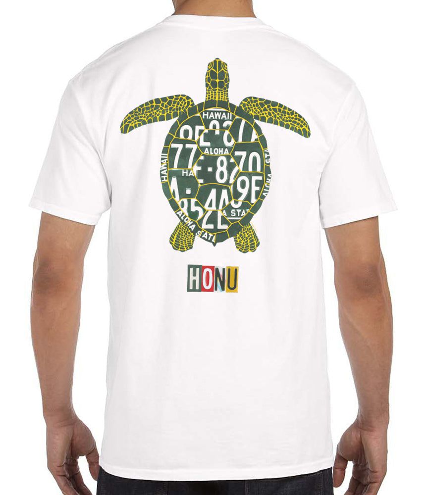 Honu License Plate Men's T-Shirt sold by Malibu Shirts