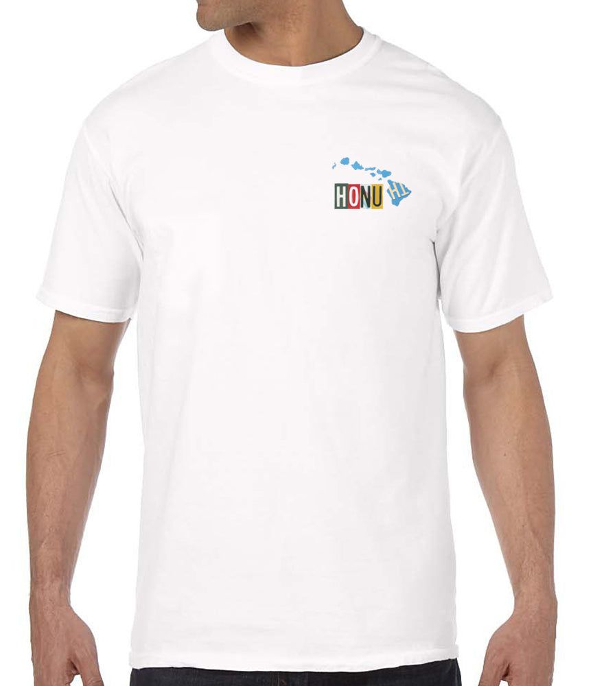 Honu License Plate Men's T-Shirt sold by Malibu Shirts product image thumbnail 3