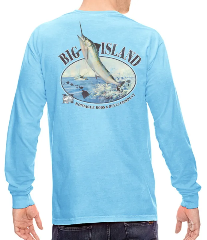 Montegue Marlin Long Sleeve T-Shirt sold by Malibu Shirts