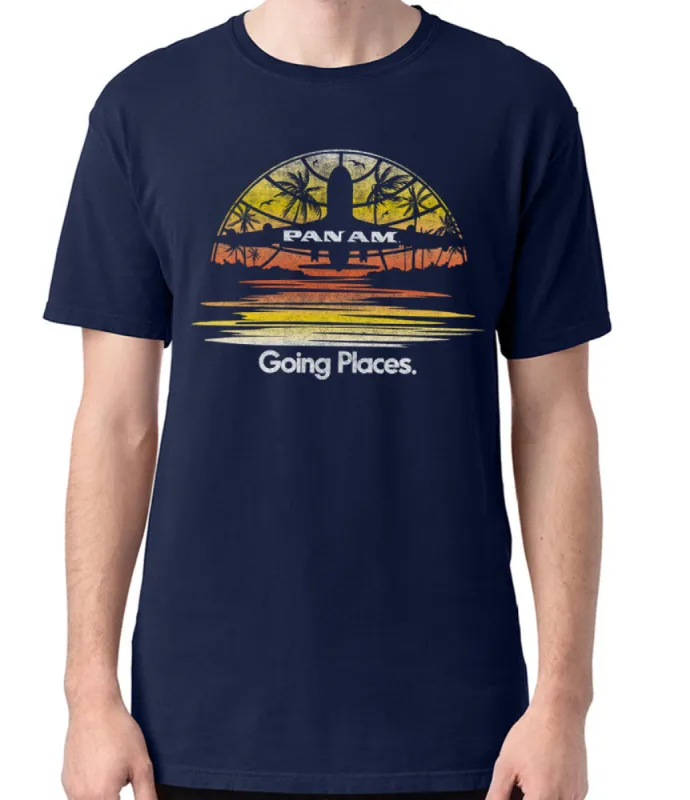 Going Places on Pan Am T-Shirt sold by Malibu Shirts