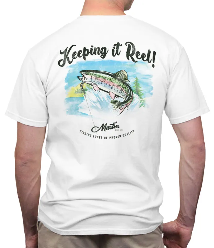 Martin Keeping It Reel! T-Shirt sold by Malibu Shirts