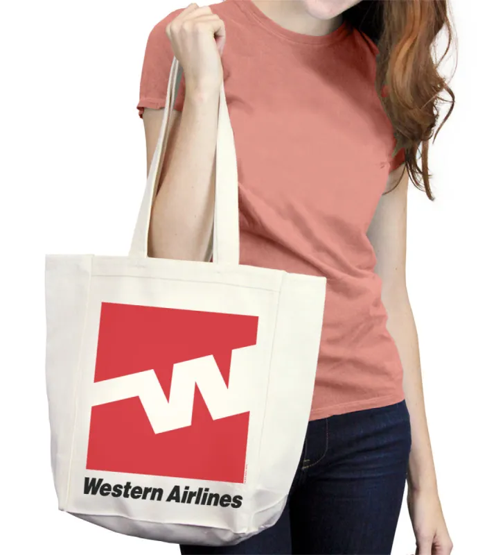Western Airline Tote sold by Malibu Shirts
