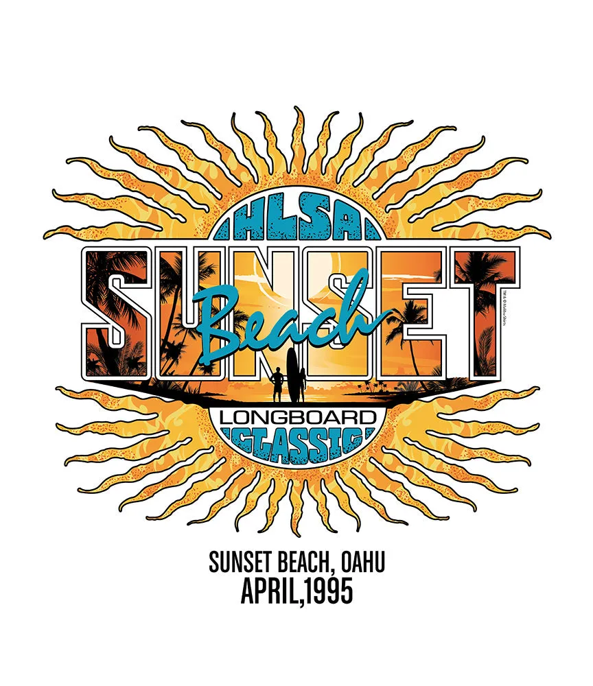 HLSA Sunset Beach T-Shirt sold by Malibu Shirts product image thumbnail 2