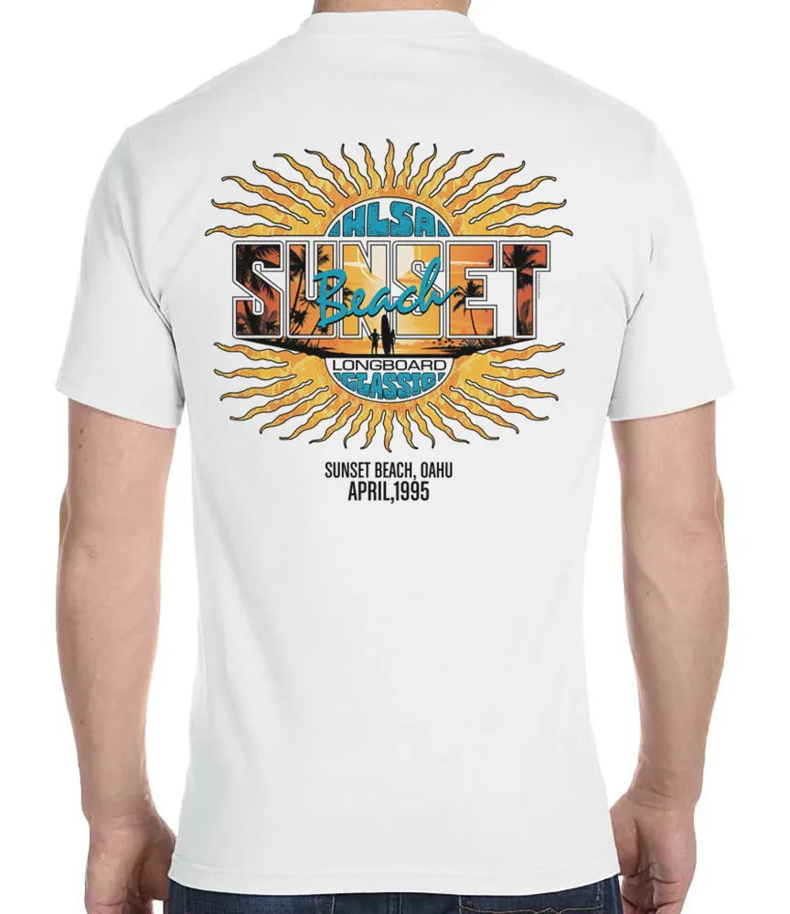 HLSA Sunset Beach T-Shirt sold by Malibu Shirts
