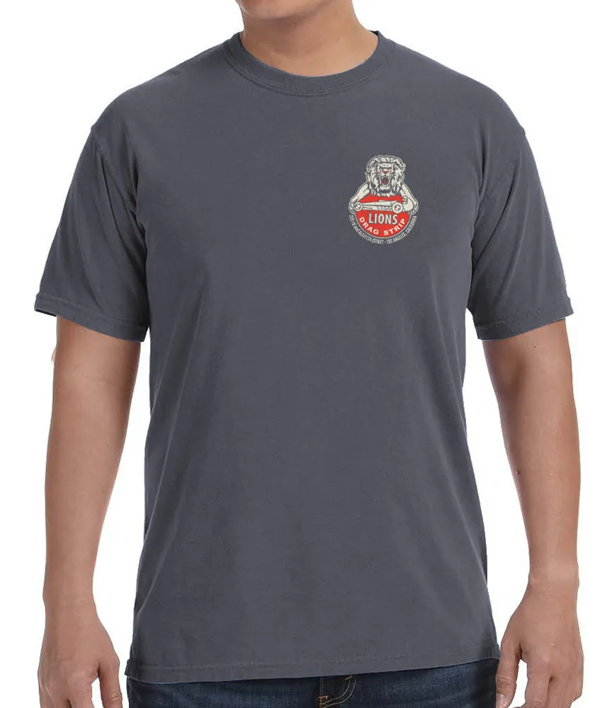 Lions Drag Bike Retro T-Shirt sold by Malibu Shirts product image thumbnail 3