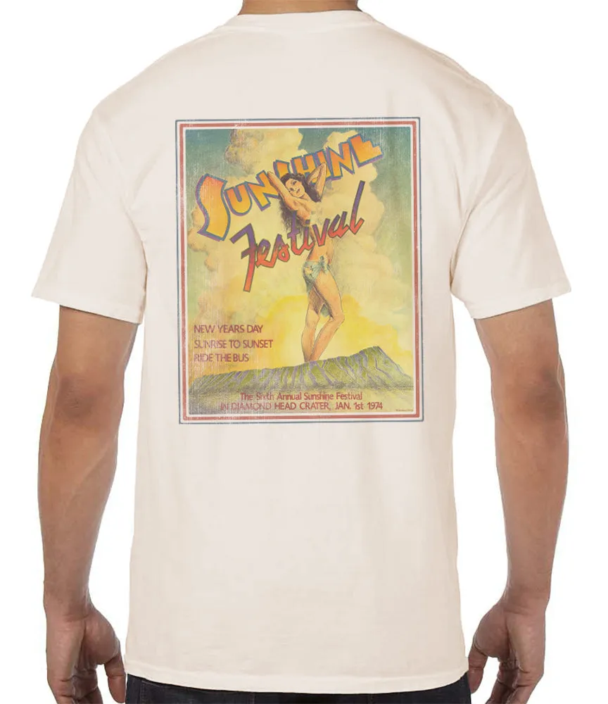 Diamond Head Sunshine Fest T-Shirt sold by Malibu Shirts