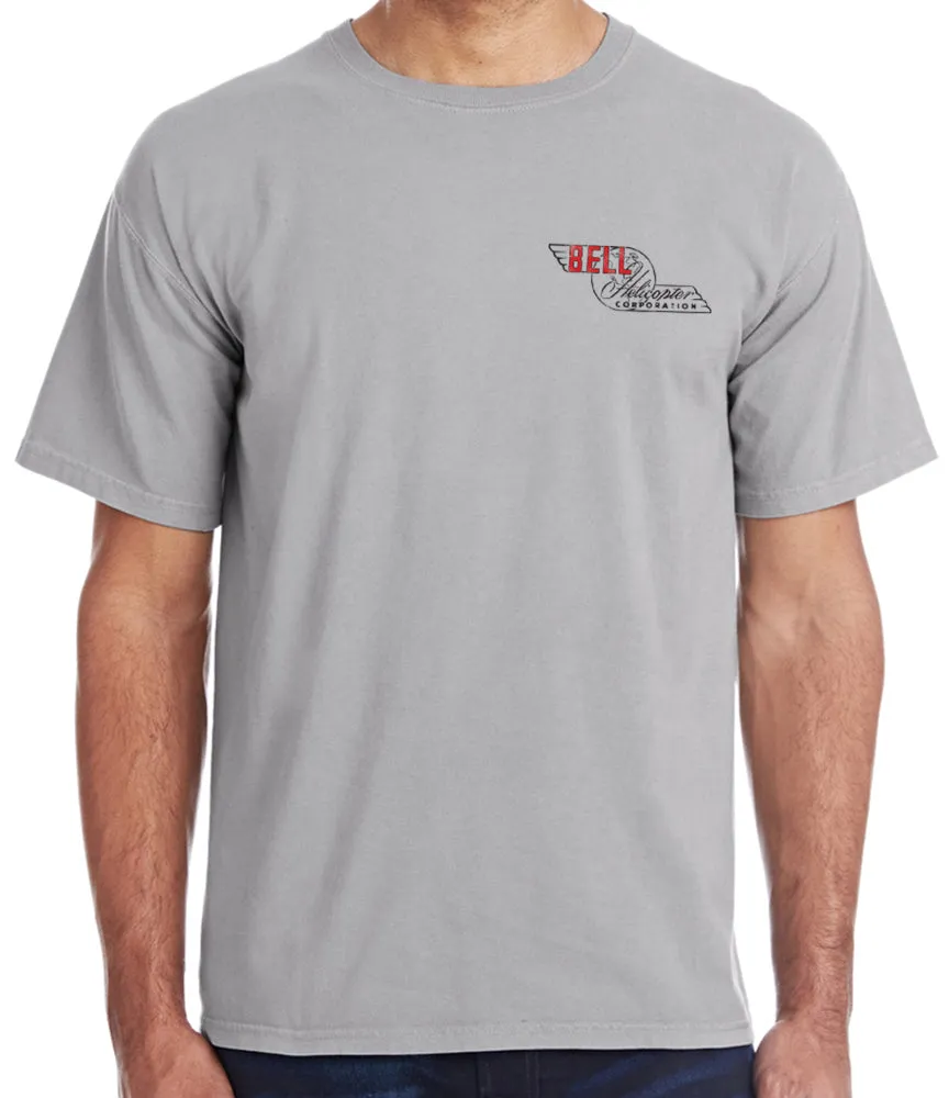 Bell Helicopter Classic Vintage logo T-Shirt sold by Malibu Shirts product image thumbnail 3
