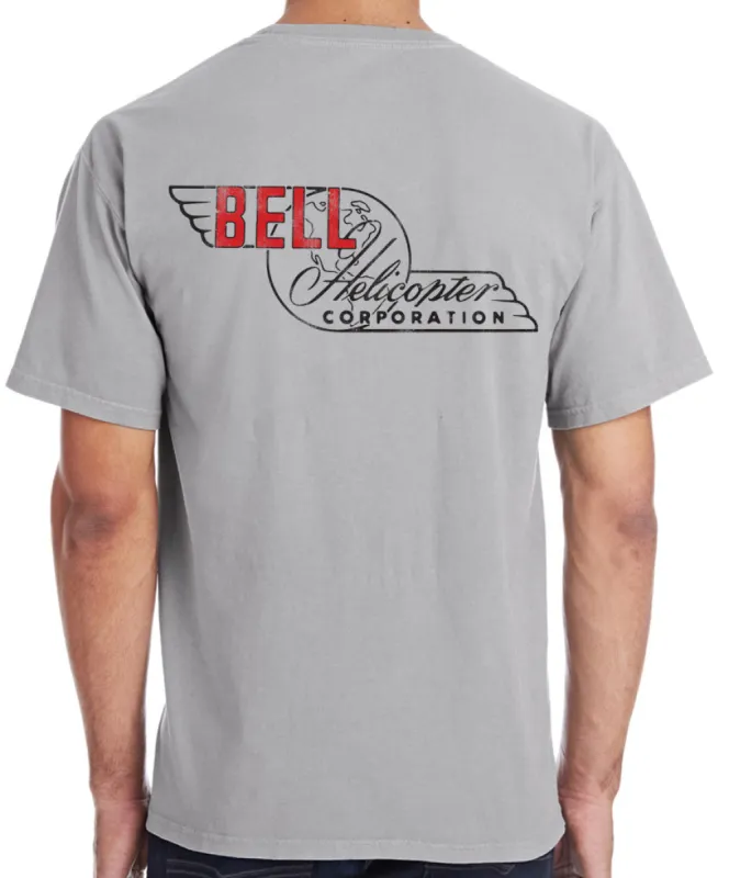 Bell Helicopter Classic Vintage logo T-Shirt sold by Malibu Shirts