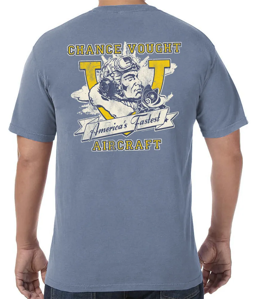 Chance Vought Aircraft T-Shirt sold by Malibu Shirts