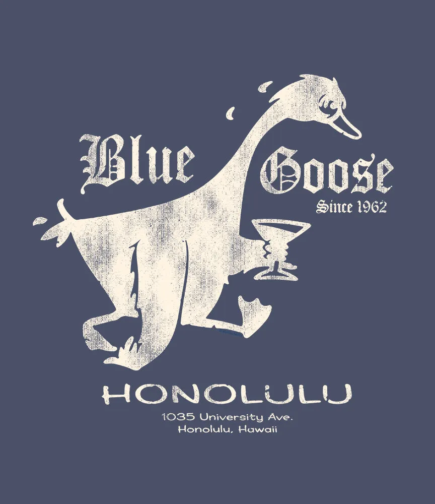 Blue Goose Bar Honolulu Retro Pullover Hoodie sold by Malibu Shirts product image thumbnail 2