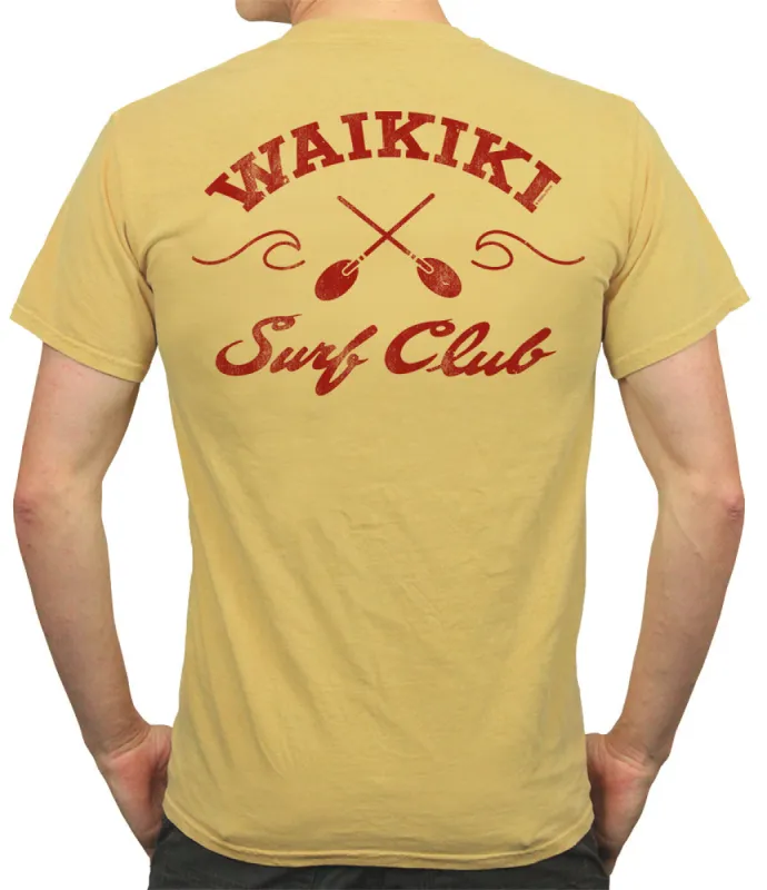 Waikiki Surf Club 1948 Men's T-shirt sold by Malibu Shirts