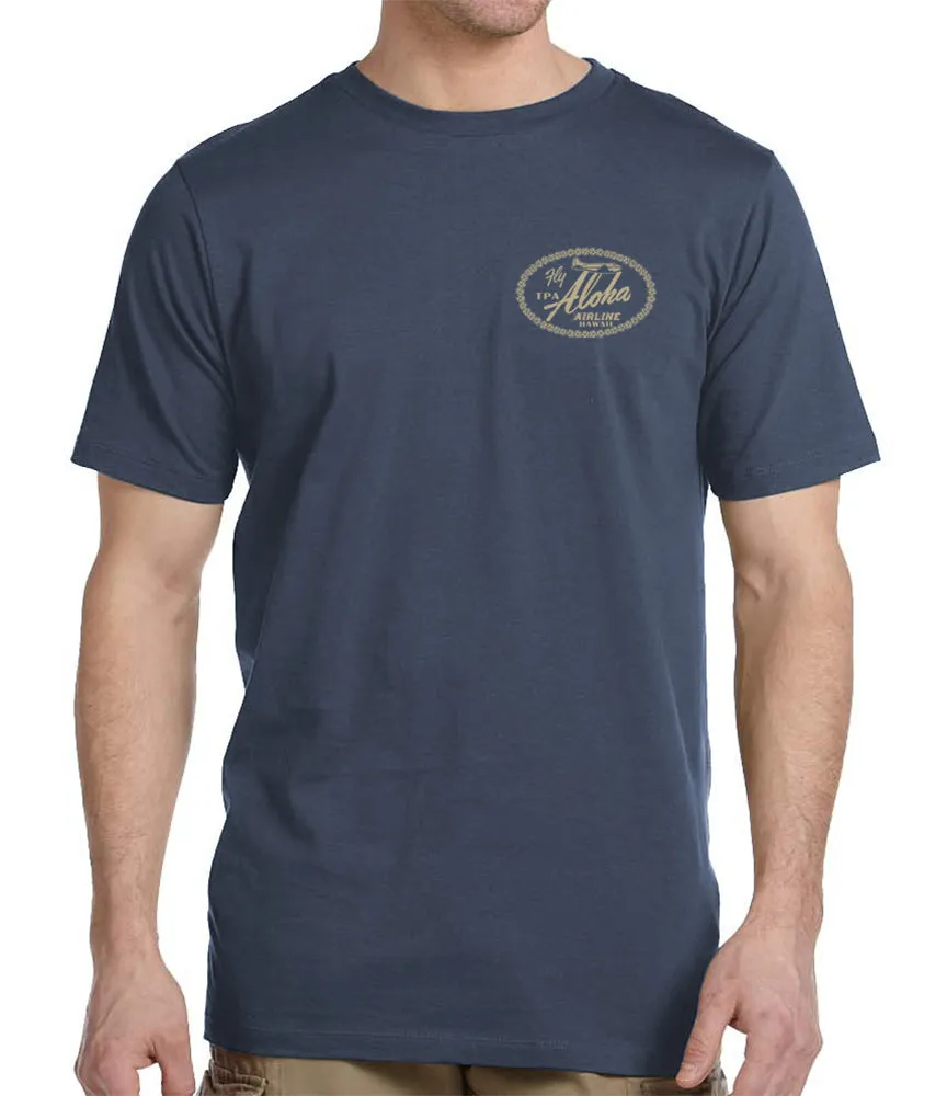 Aloha Airline TPA Family Men's T-Shirt sold by Malibu Shirts product image thumbnail 3