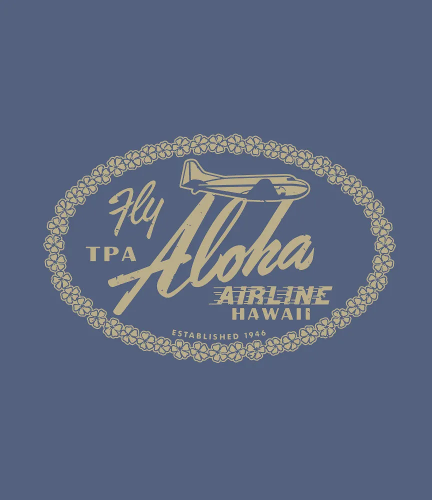 Aloha Airline TPA Family Men's T-Shirt sold by Malibu Shirts product image thumbnail 2
