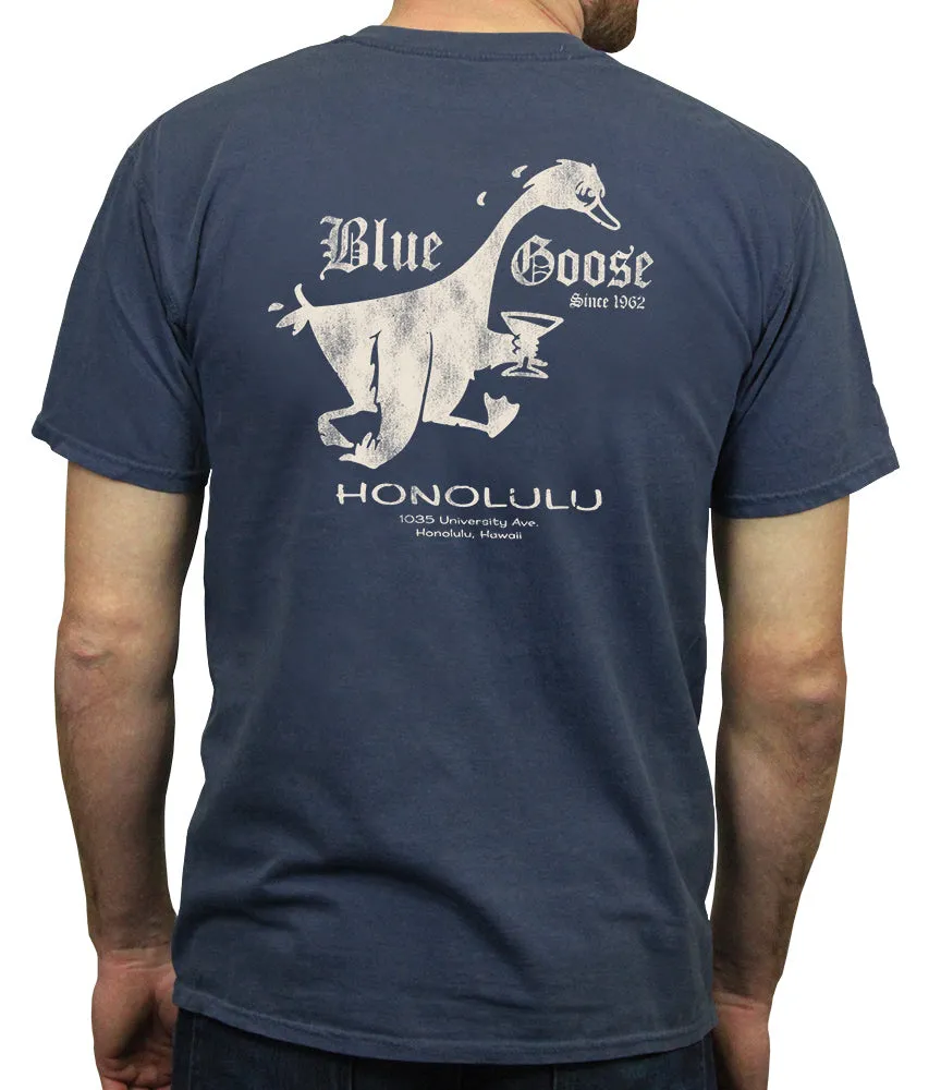 Blue Goose Honolulu Retro T-Shirt sold by Malibu Shirts