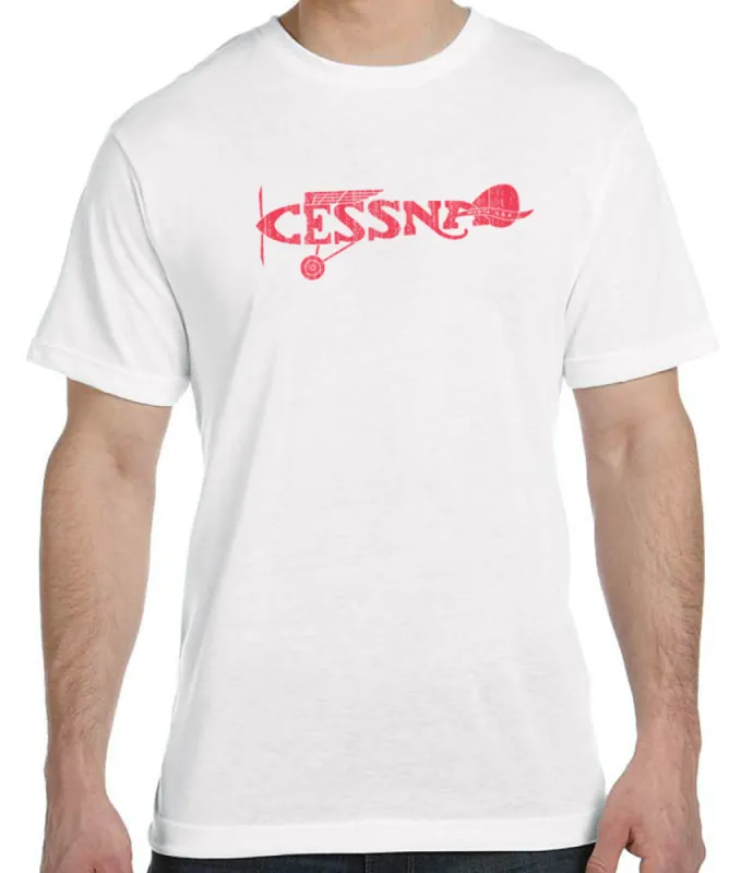 Cessna Plane Men's T-Shirt sold by Malibu Shirts