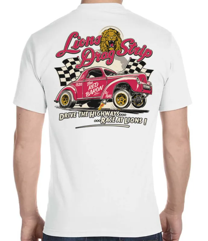 Lions Willy Coup T-shirt sold by Malibu Shirts