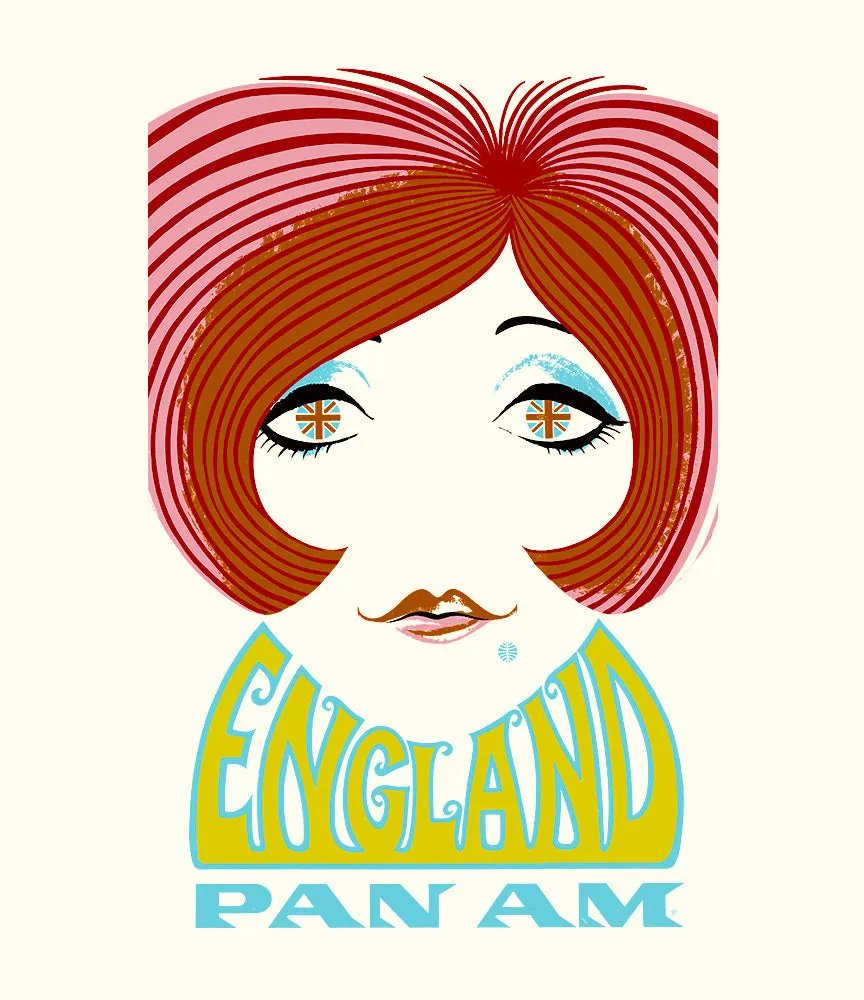 Pan Am England Women's T-shirt sold by Malibu Shirts product image thumbnail 2