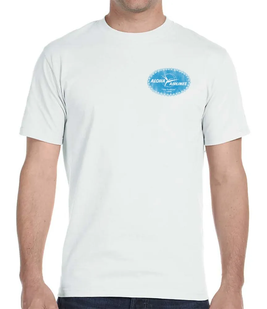 Aloha Airlines Funbirds 1966 Men's T-Shirt sold by Malibu Shirts product image thumbnail 4