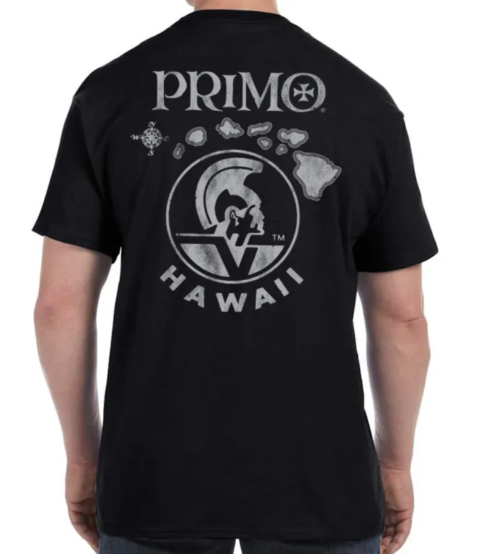 Primo Islands Black T-Shirt sold by Malibu Shirts
