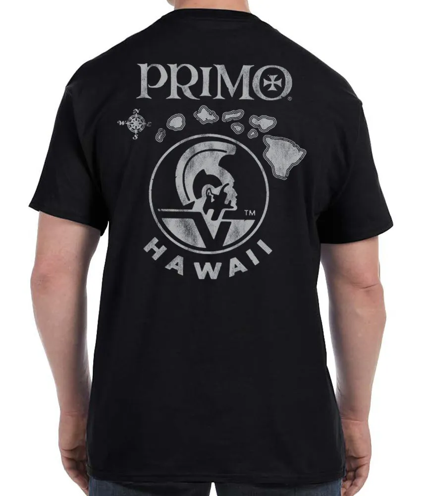Primo Islands Black T-Shirt sold by Malibu Shirts