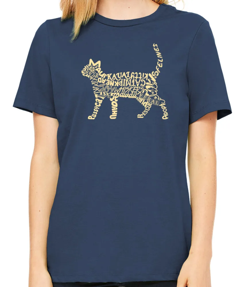 Hawaiian Island Cat Unisex T-Shirt sold by Malibu Shirts