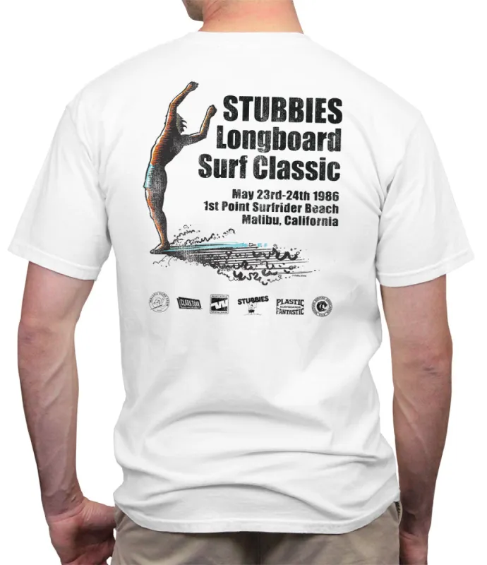 Stubbies Malibu Longboard Classic T-Shirt sold by Malibu Shirts