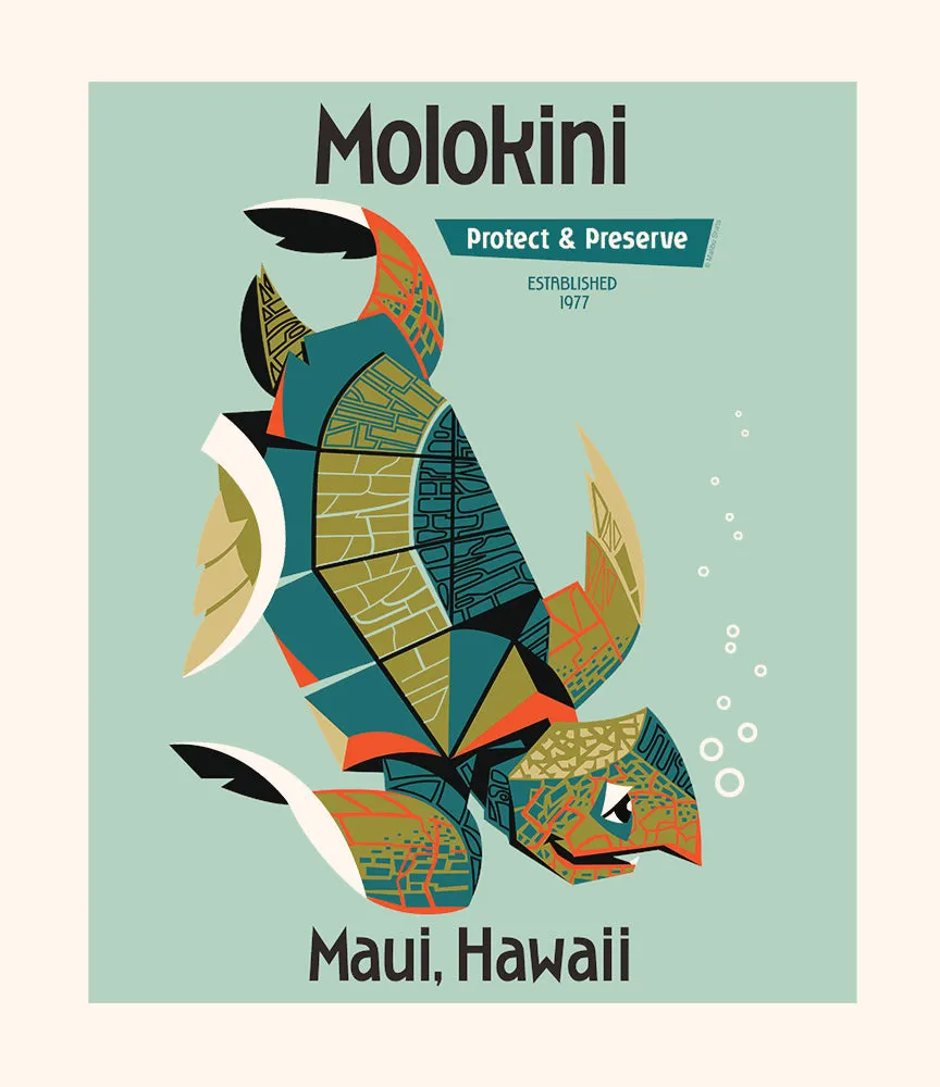 Molokini Tote Bag sold by Malibu Shirts product image thumbnail 2