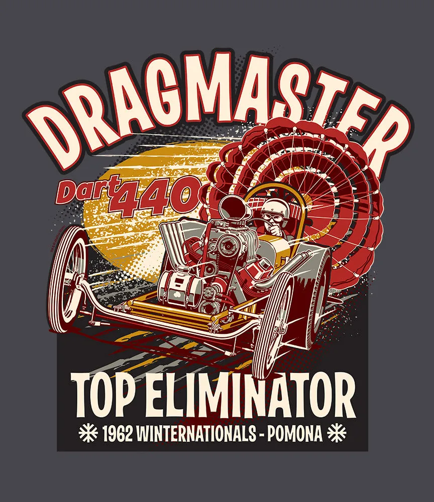 Dragmaster Chute T-Shirt sold by Malibu Shirts product image thumbnail 2