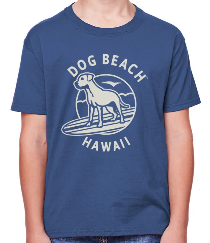 Dog Beach Logo Youth sold by Malibu Shirts