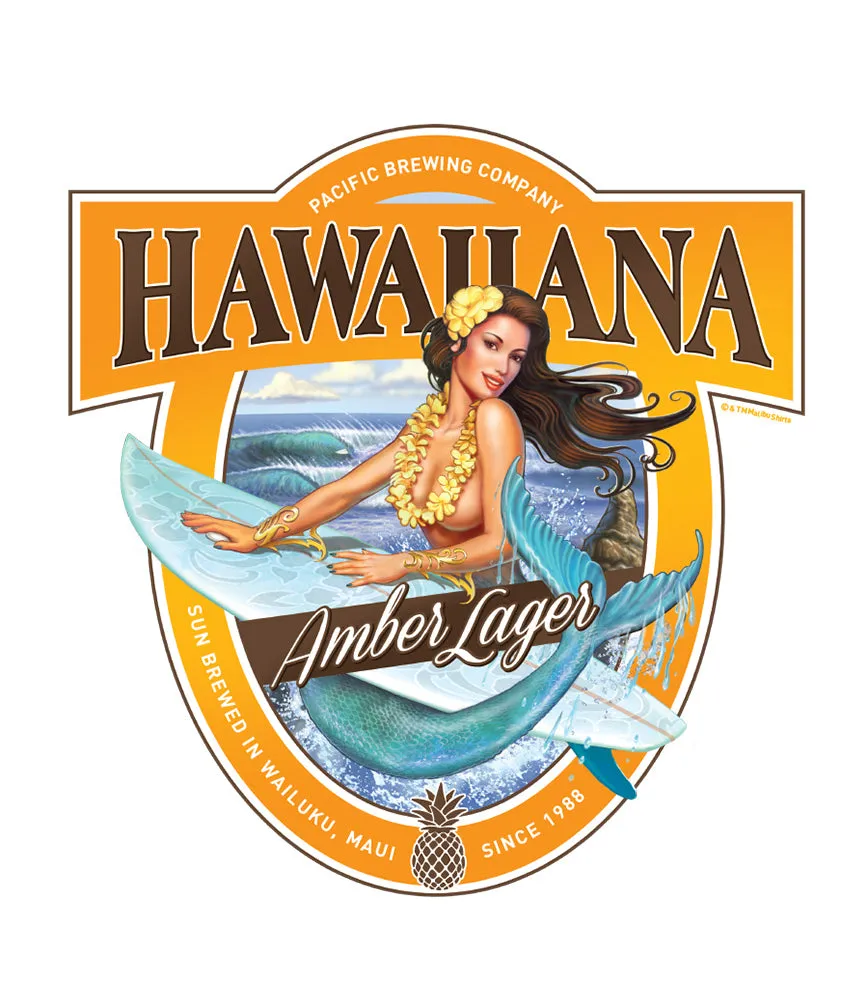 Hawaiiana Lager T-Shirt sold by Malibu Shirts product image thumbnail 2