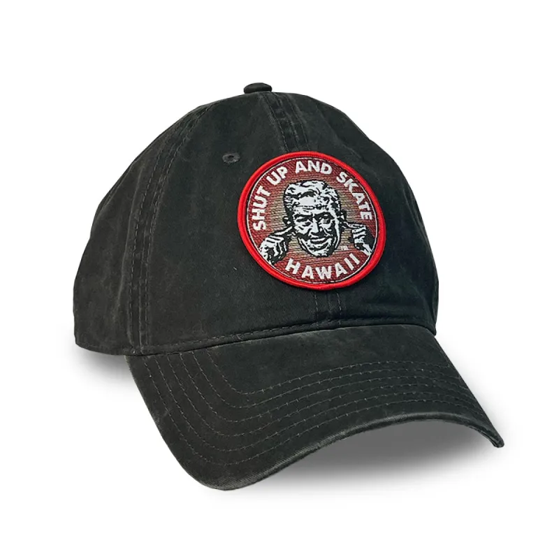 Shut Up and Skate Adjustable Hat sold by Malibu Shirts