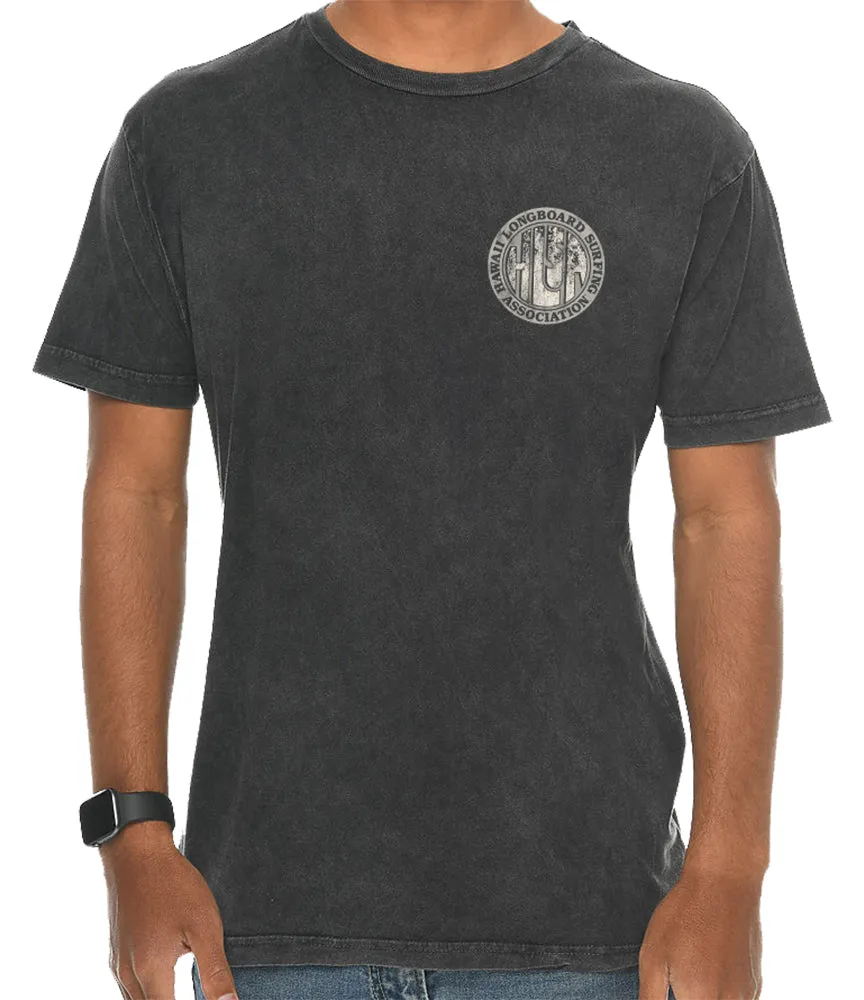 Hawaii Longboard Surfing Association Logo T-Shirt sold by Malibu Shirts product image thumbnail 3