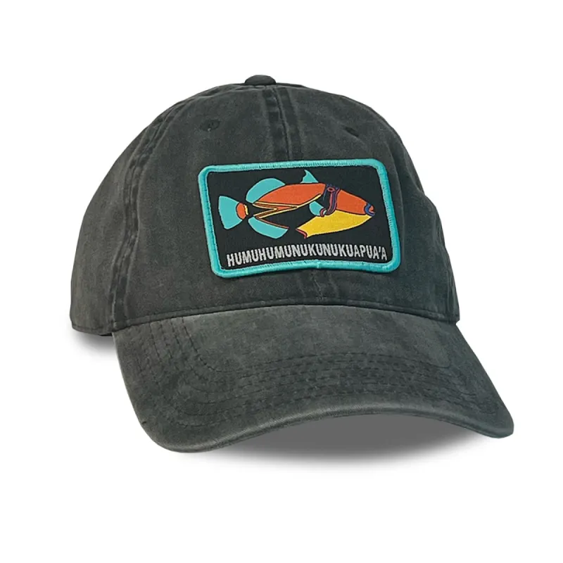 Humu Humu Adjustable Hat Black sold by Malibu Shirts